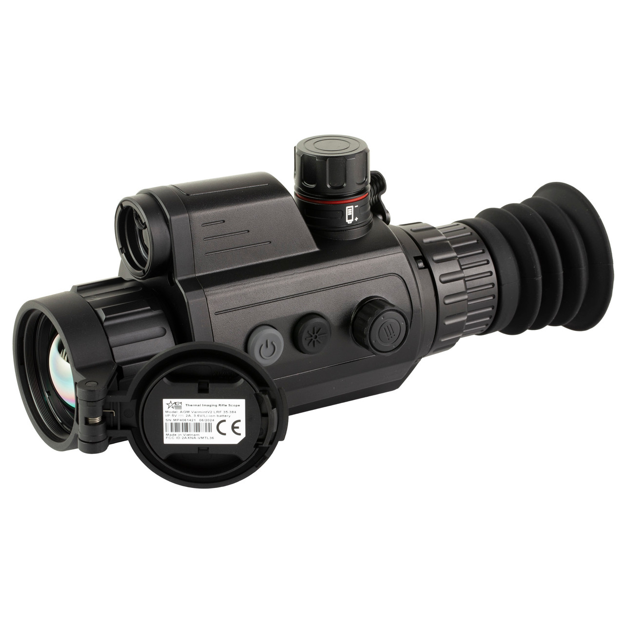 AGM Varmint V2 LRF 35-384 Thermal Scope, 3-24x35mm,Multi-Reticle