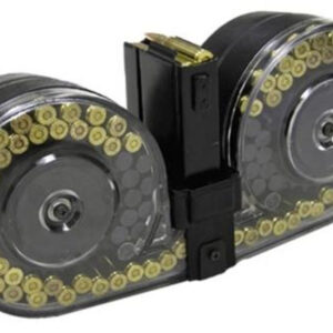 Beta C-MAG 7.62x51mm 100rd Drum, M1A/M14, Clear Covers