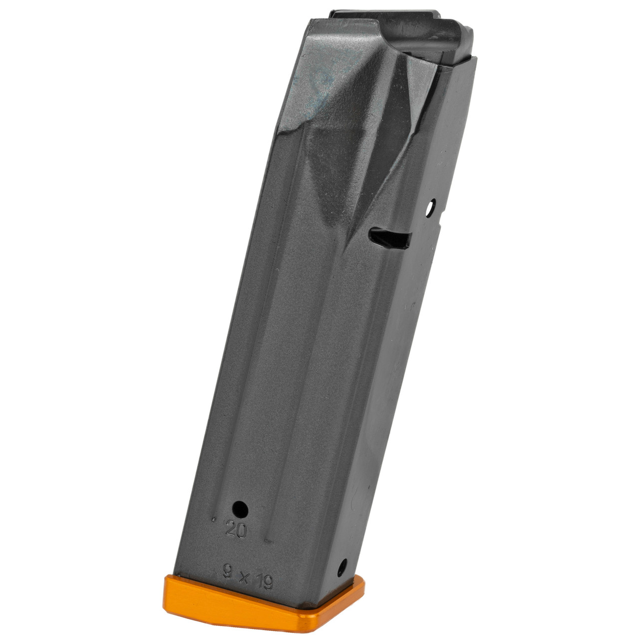 CZ Replacement 9mm Magazine,Orange Base, Fits CZ 75 TSO/Czechmate, 20rd