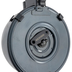 Century AK 7.62x39mm Drum Magazine, Black, 75rd