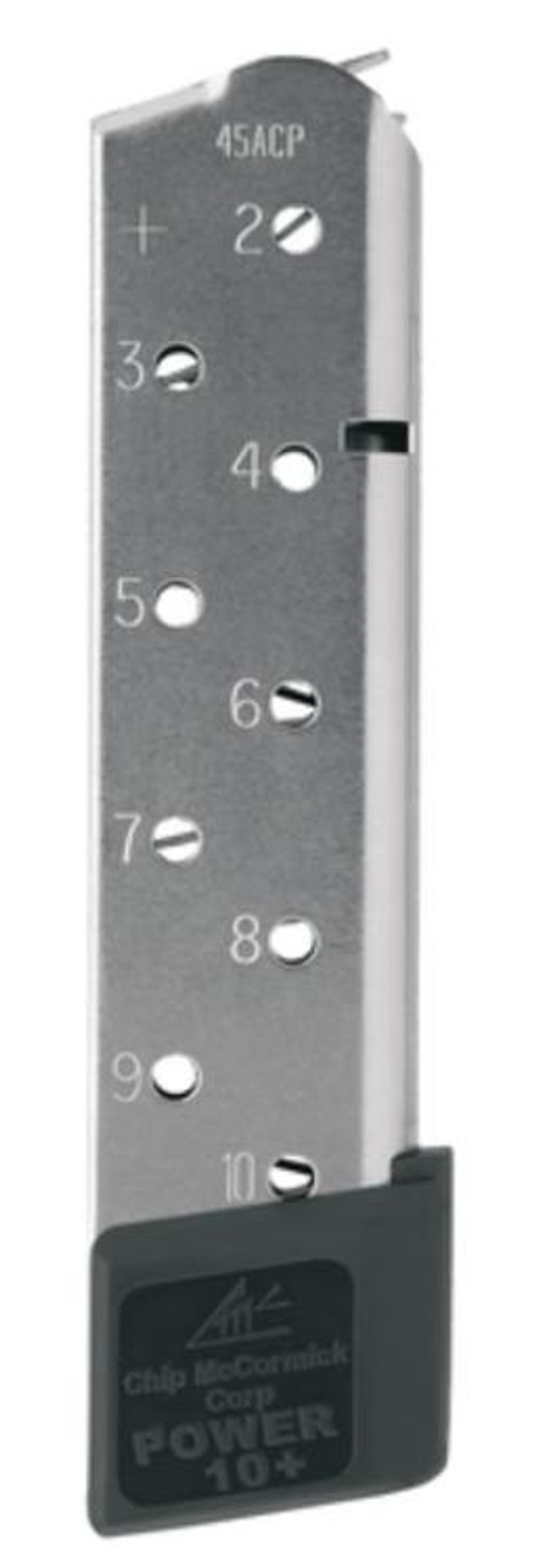 Chip McCormick 1911 Power Mag+,10Round, 45 ACP