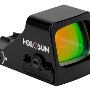 Holosun 407K Pistol Open Sight, Solar, Red 6Moa Dot, 7075 Aluminum