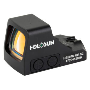Holosun 507K X2 Reflex Sight,Green 2 MOA Dot, 32 MOA Ring
