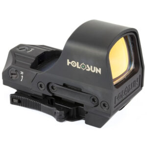 Holosun 510C Rifle Open Sight, Solar, Green Multi-Reticle, 6061 Aluminum, Open, Solar, Shake Awake, Rifle
