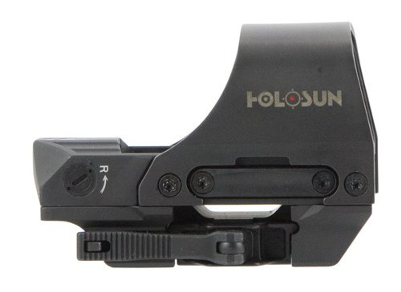 Holosun 510C Rifle Open Sight, Solar, Red Multi-Reticle, 6061 Aluminum, Open, Solar, Shake Awake, Rifle
