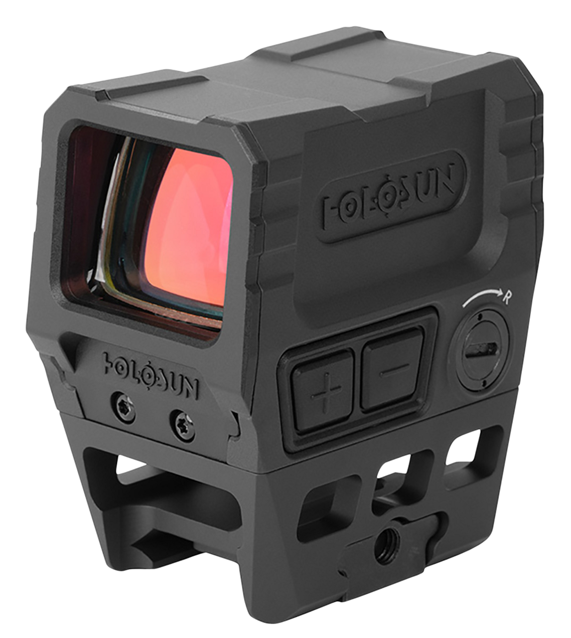 Holosun AEMS CORE Reflex Sight, 1x1.1x0.87, Black, 2 MOA Green Dot