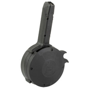 KCI USA Inc Glock 9mm Drum Magazine,Fits Double Stack Glock, 50rd