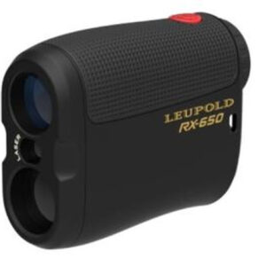 Leupold RX-650 Micro Laser Rangefinder, Black