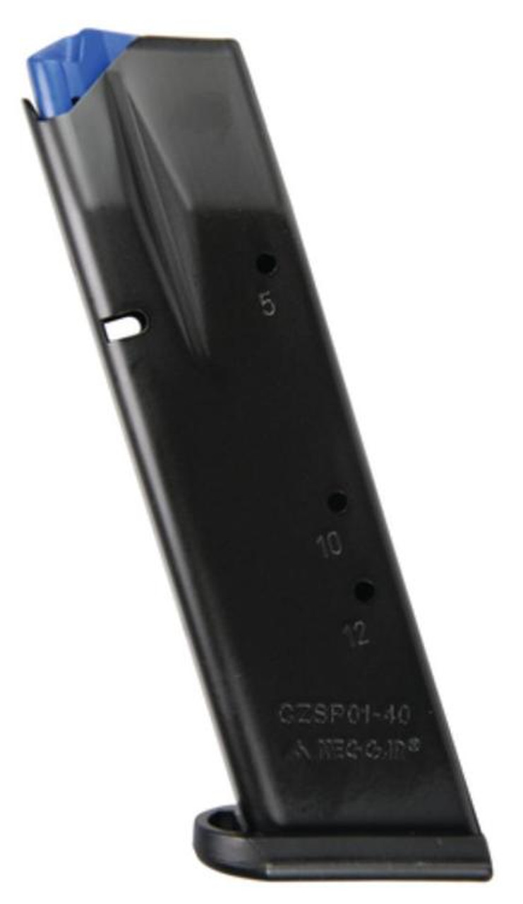 Mec-Gar Magazine CZ .40SW, Flush Fit, Anti Friction Coat, 12rd