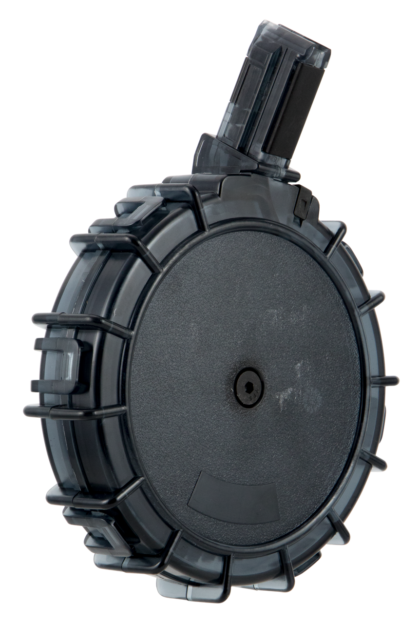 ProMag Drum Magazine 22 LR, Smoke Polymer, For Remington 597