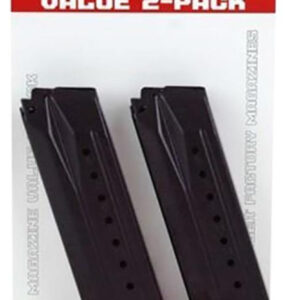 Ruger SR9/SR9C/9E/PC9 Magazine 2 Pack 9mm, Black, 17rd