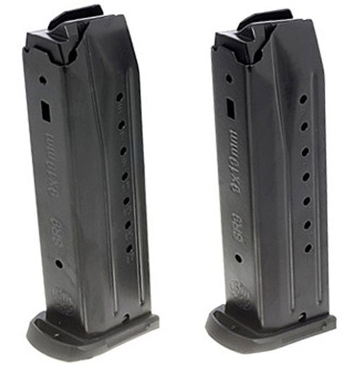 Ruger SR9/SR9C/9E/PC9 Magazine 2 Pack 9mm, Black, 17rd