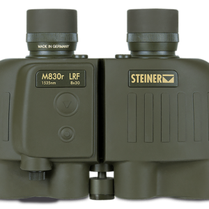 Steiner M830r LRF Binoculars, Olive Drab Green, 8x30mm, Fog/Waterproof
