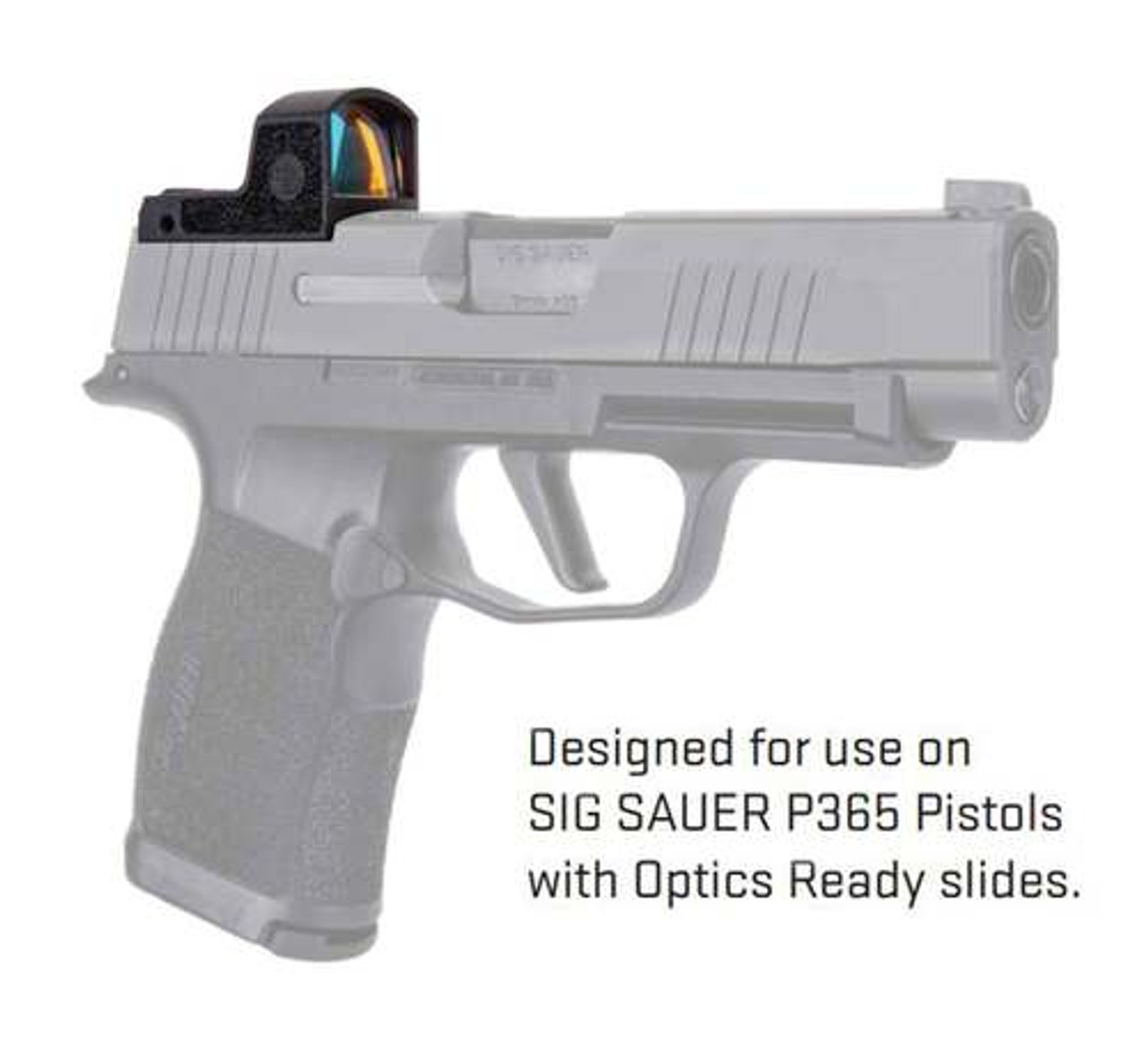 Sig Romeo Zero Micro Open Reflex Sight, 3 MOA