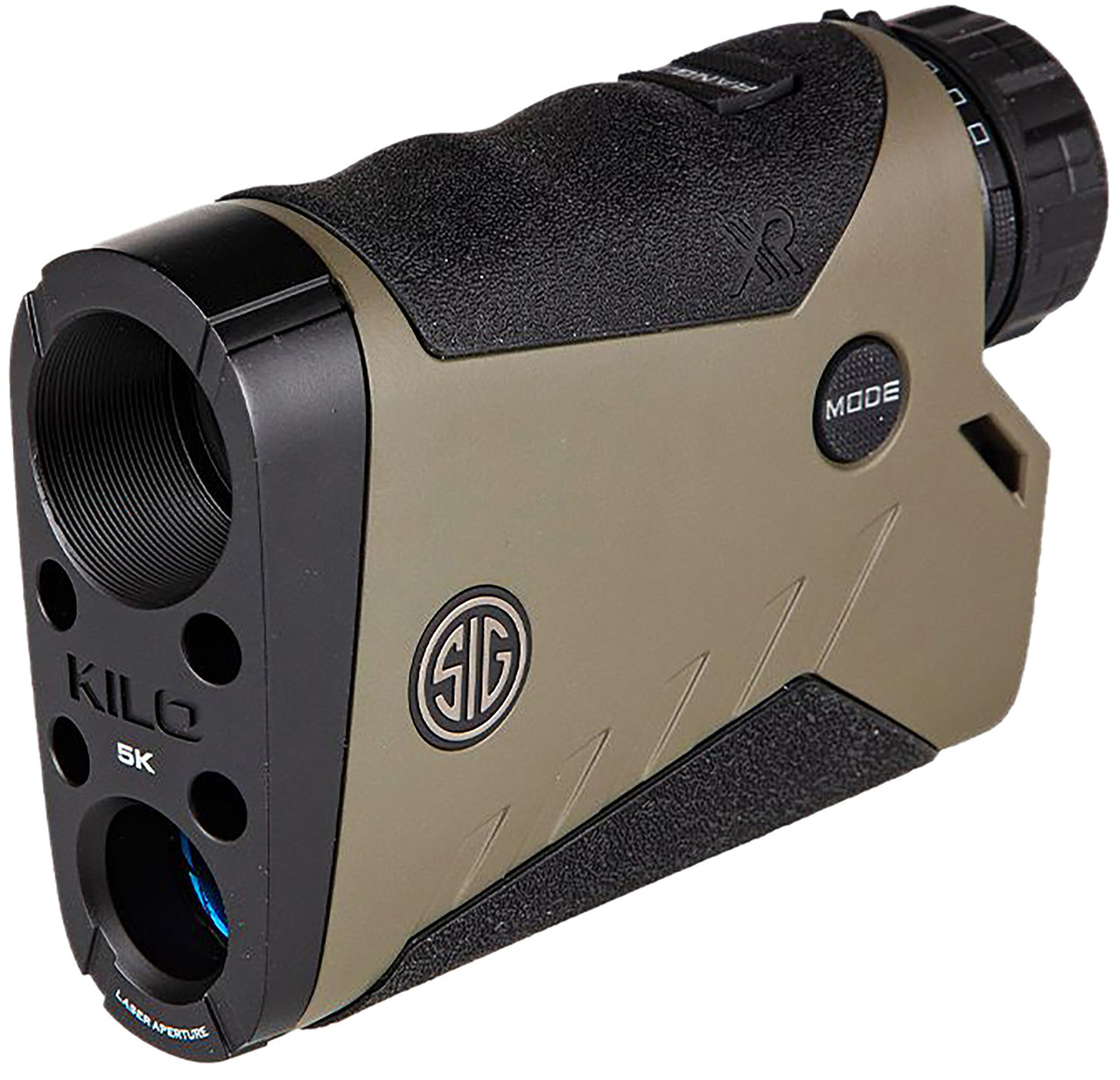 Sig Sauer Electro-Optics KILO5K HD Range Finder, 7x25mm, Ranger Green, Circle with Milling Grid Reticle