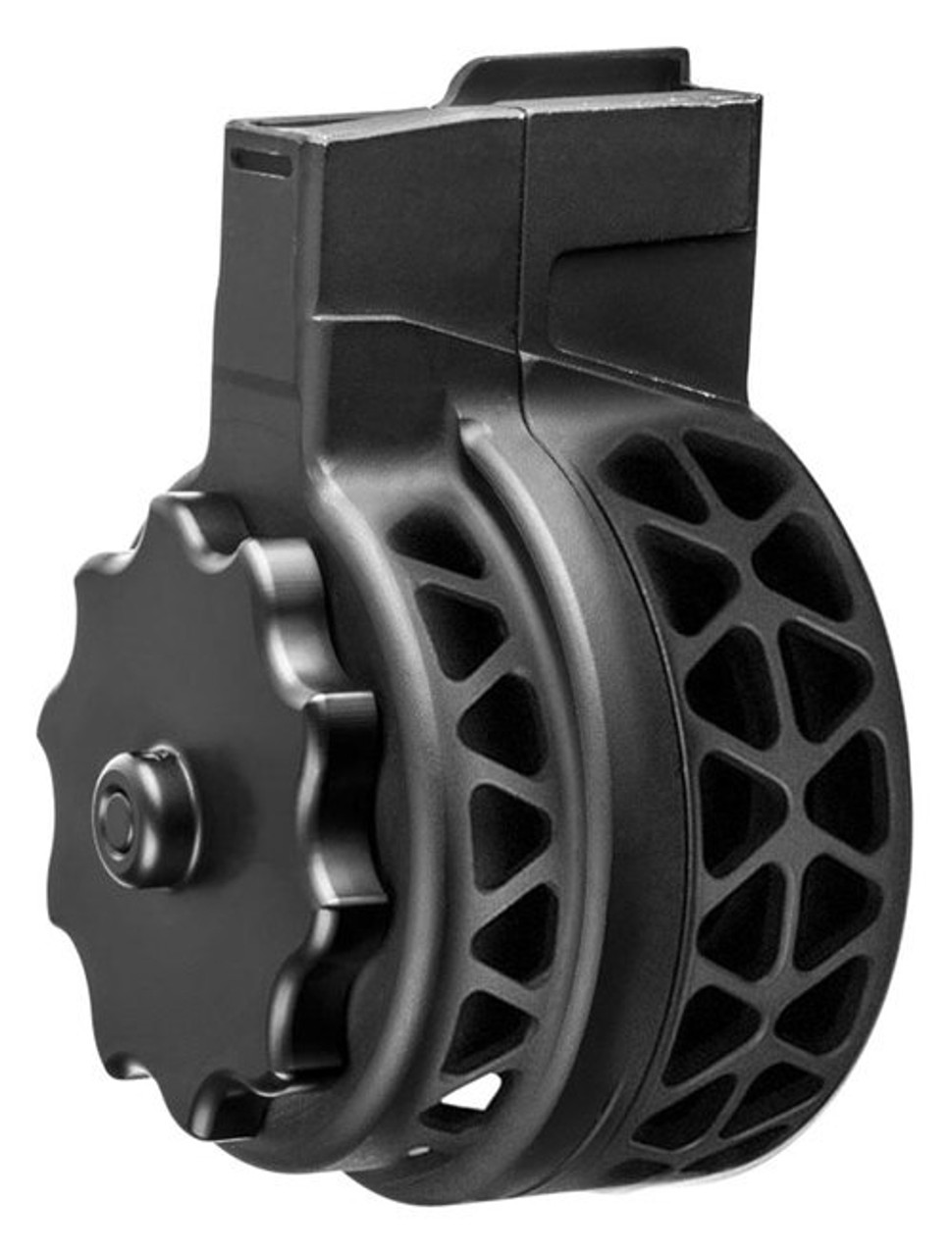 X Products X-91 308 Win 7.62MM Magazine, Skeletonized, Black, 50rd