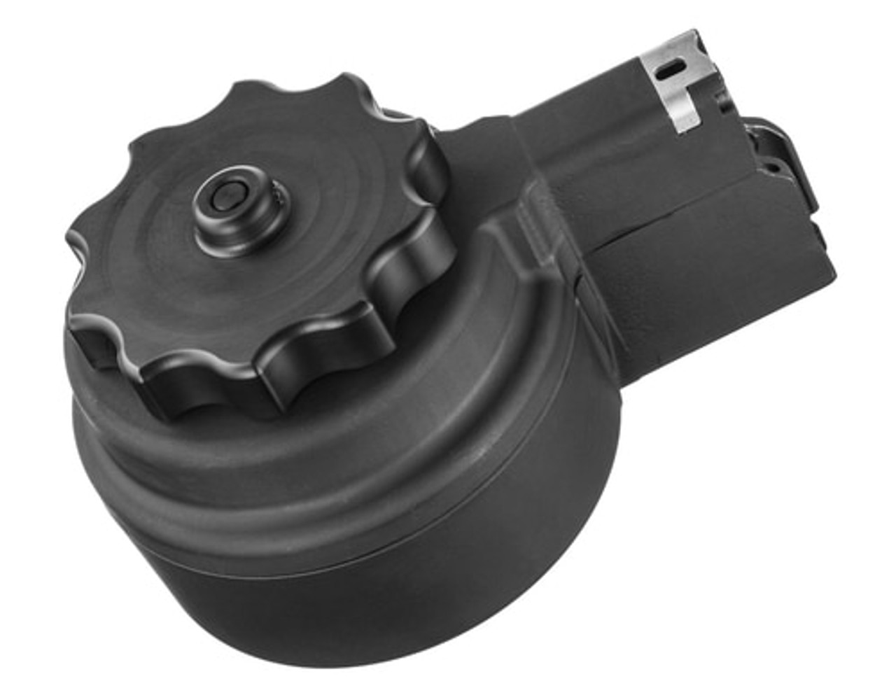 XS M1A/M14 High Capacity Drum Magazine, 50 Round, Black