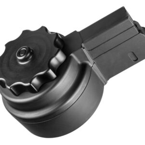 XS X-10 AR10 High Capacity Drum Magazine, 50 Round, Black
