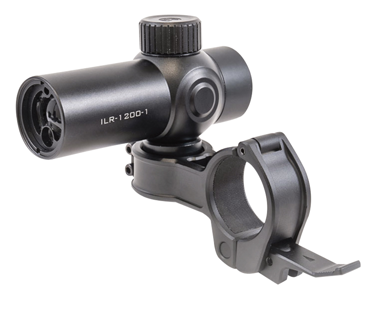 iRay ILR-1200 Laser Rangefinder, Black, Compatible with BOLT V2 and BOLT SE Series Thermal Scopes, Includes 30mm Clamp Mount