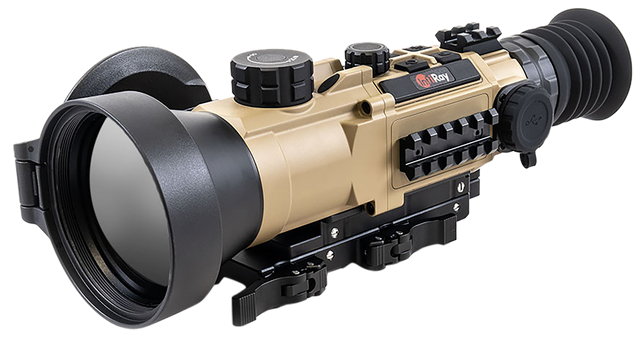 iRay USA RICO Hybrid 640 Thermal Sight, 4x75mm, Flat Dark Earth