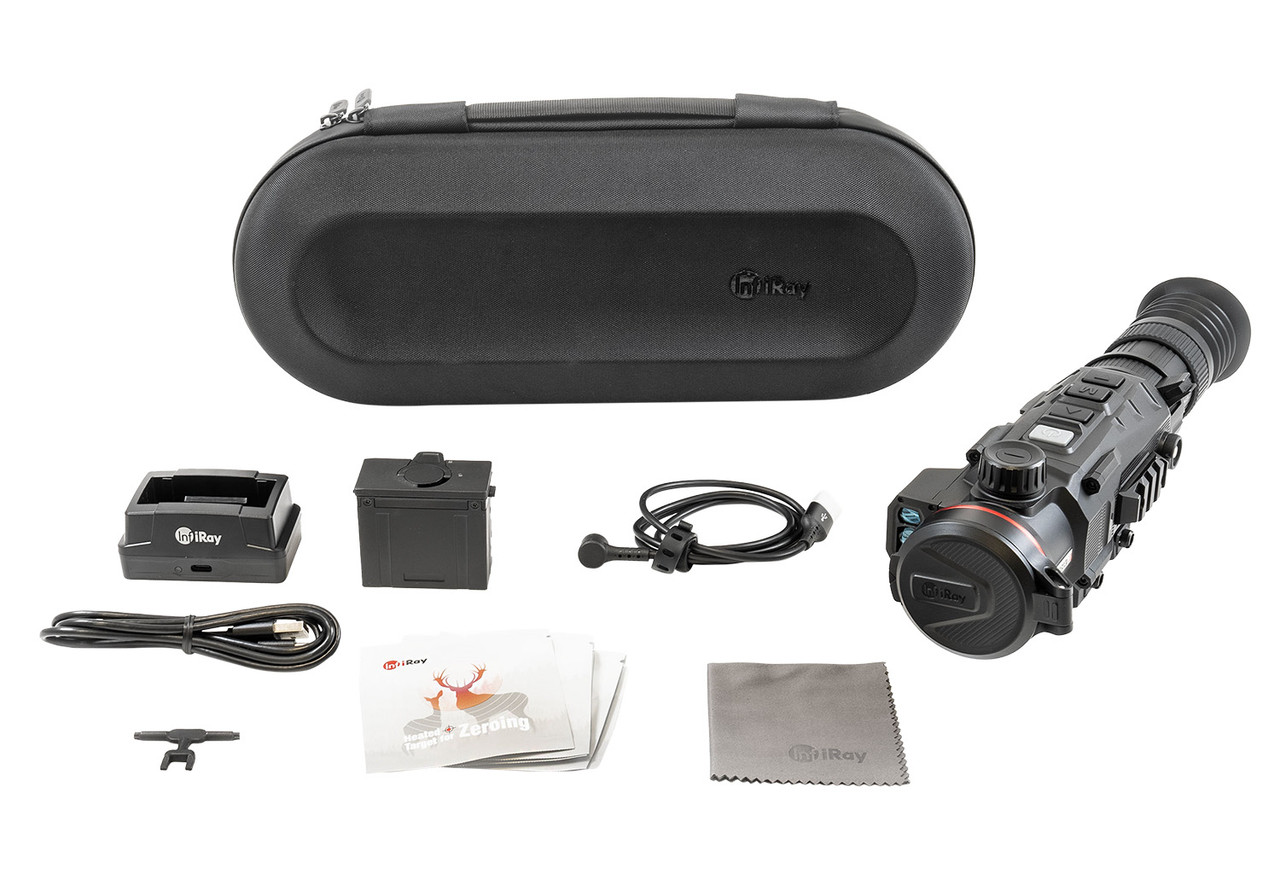 iRay USA RICO MK2 Thermal LRF Scope 3x50mm,Multi-Reticle