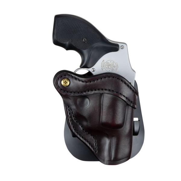 1791 Gunleather R1 Signature Brown Leather Outside Waistband Ruger LCR/S&W J-Frame