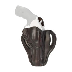 1791 Gunleather Revolver, Size 2, OWB Belt Holster, Fits K-Frame Sized Revolvers, Vintage Leather, Right Hand