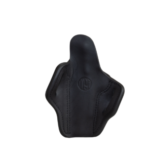 1791 Optic Ready, Belt Holster, Stealth Black Leather, Fits 1911 4 & 5