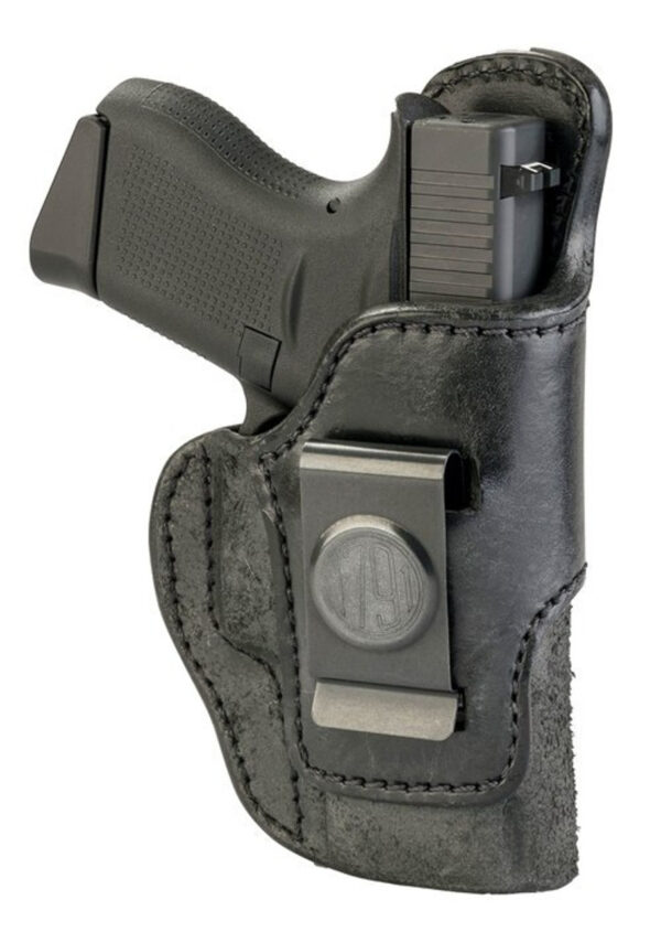 1791 RCH Rigid Concealment Holster, IWB, Black Leather
