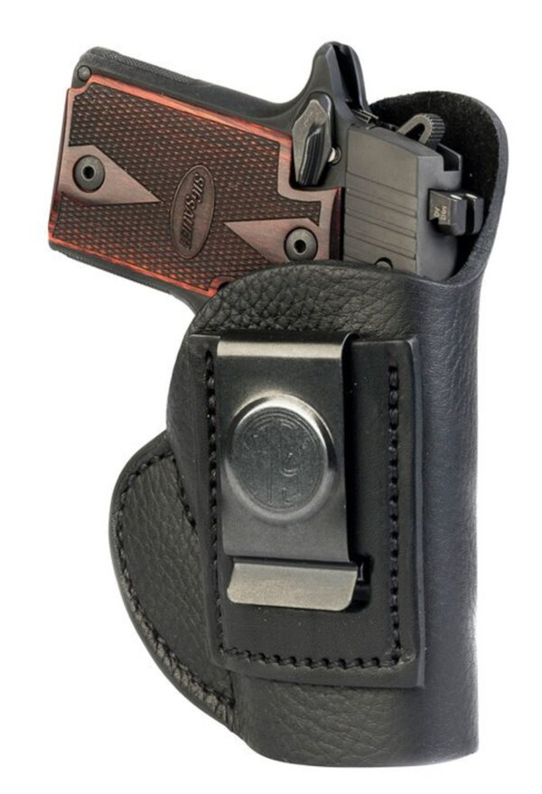 1791 Smooth Concealment Holster, Leather Inside Waistband Holster, Right Hand, Night Sky BlacK, Fits LCP & S&W Bodyguard, Size 1