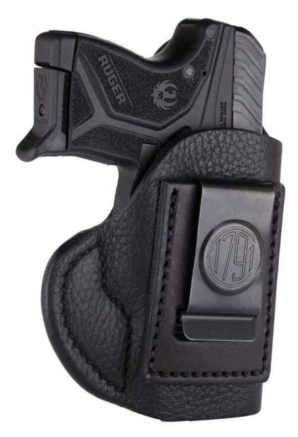 1791 Smooth Concealment Holster, Leather Inside Waistband Holster, Right Hand, Night Sky Black, Fits P238,P938 & S&W Bodyguard, Size 0