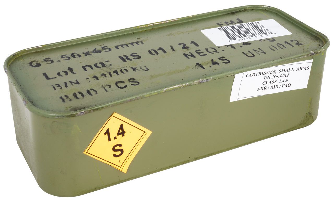 ATA Arms Romanian NATO Spec 5.56x45mm NATO 55gr, FMJ, 20rd per Box 40 Boxes per Case