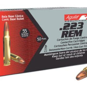 Aguila .223 Remington 55gr FMJ – 50rd Box / 20 Case Pack