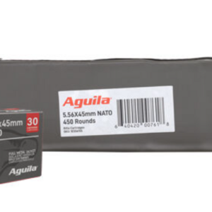 Aguila 5.56 NATO 55gr Full Metal Jacket – 450rd Pack