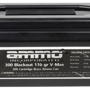 Ammo Inc Signature .300 Blackout 110gr V-Max – 200rd Box