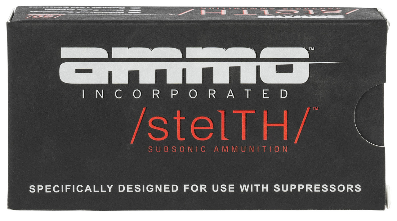 Ammo Inc stelTH Self Defense 45 ACP, 230gr, Total Metal Case, 50Bx 20Cs