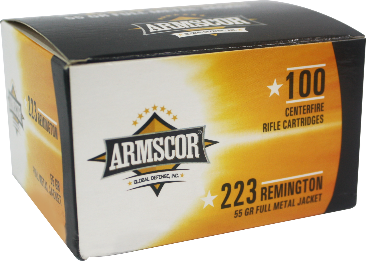 Armscor Precision Value Pack .223 Remington 55gr FMJ – 100rd Box