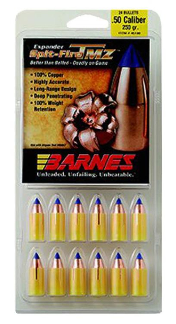Barnes 50 Cal Black Powder Spitfire Spitzer Boat Tail 290 Grain 24/Pack