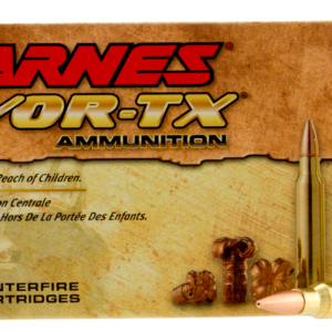 Barnes VOR-TX Rifle 5.56x45mm 62gr, TSX Boat Tail, 20rd Box