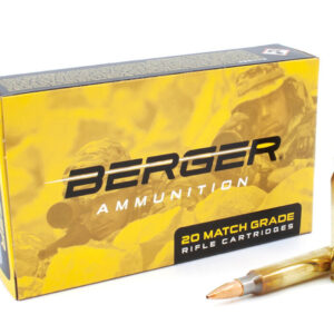 Berger Tactical .223 Remington 77gr Open Tip Match – 20rd Box