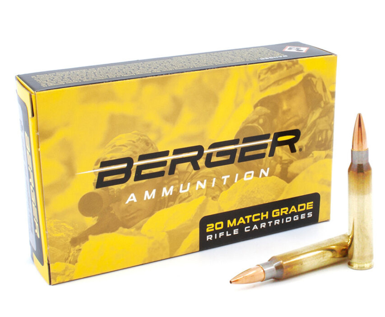 Berger Tactical .223 Remington 77gr Open Tip Match – 20rd Box