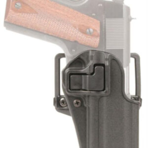 Blackhawk! Cqc Carbon Fiber Serpa Active Retention Holster Matte Black Right Hand For Model 1911 Commander