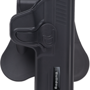 Bulldog Rapid Release Outside Waistband Black Polymer Paddle Fits Springfield XD
