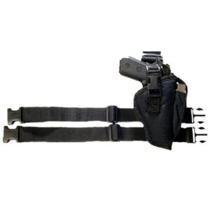 Bulldog Right Hand Black Tactical Leg Holster