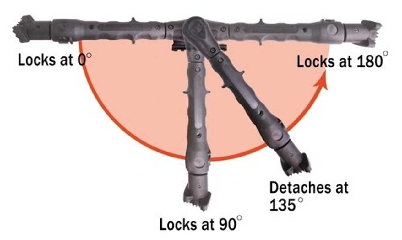 CAA () Bipod 8-12, Picatinny Rail SSPoly ,,,