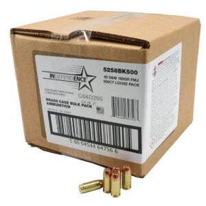 CCI Independence 40 S&W, 180gr, FMJ, 500Bx