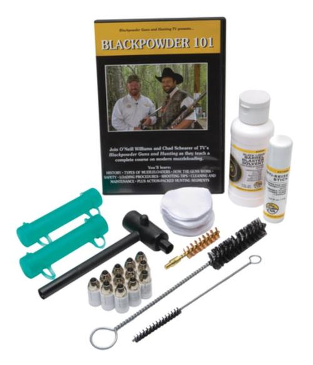 CVA Essentials Accessory Outfit For Any .50 Caliber Muzzleloader Includes Cleaning and Shooting Essentials