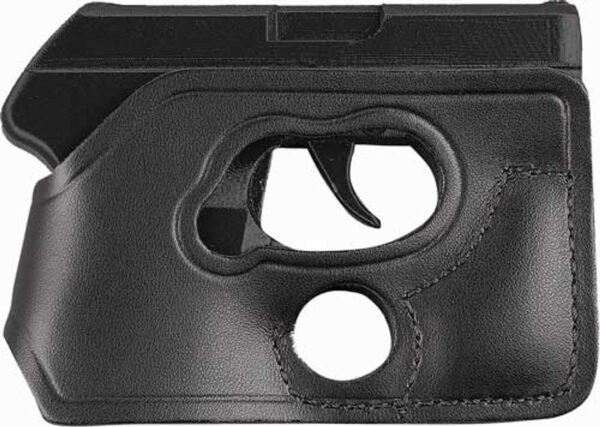 Desantis Pocket Shot Black Leather Pocket, Glock 42, Ambidextrous