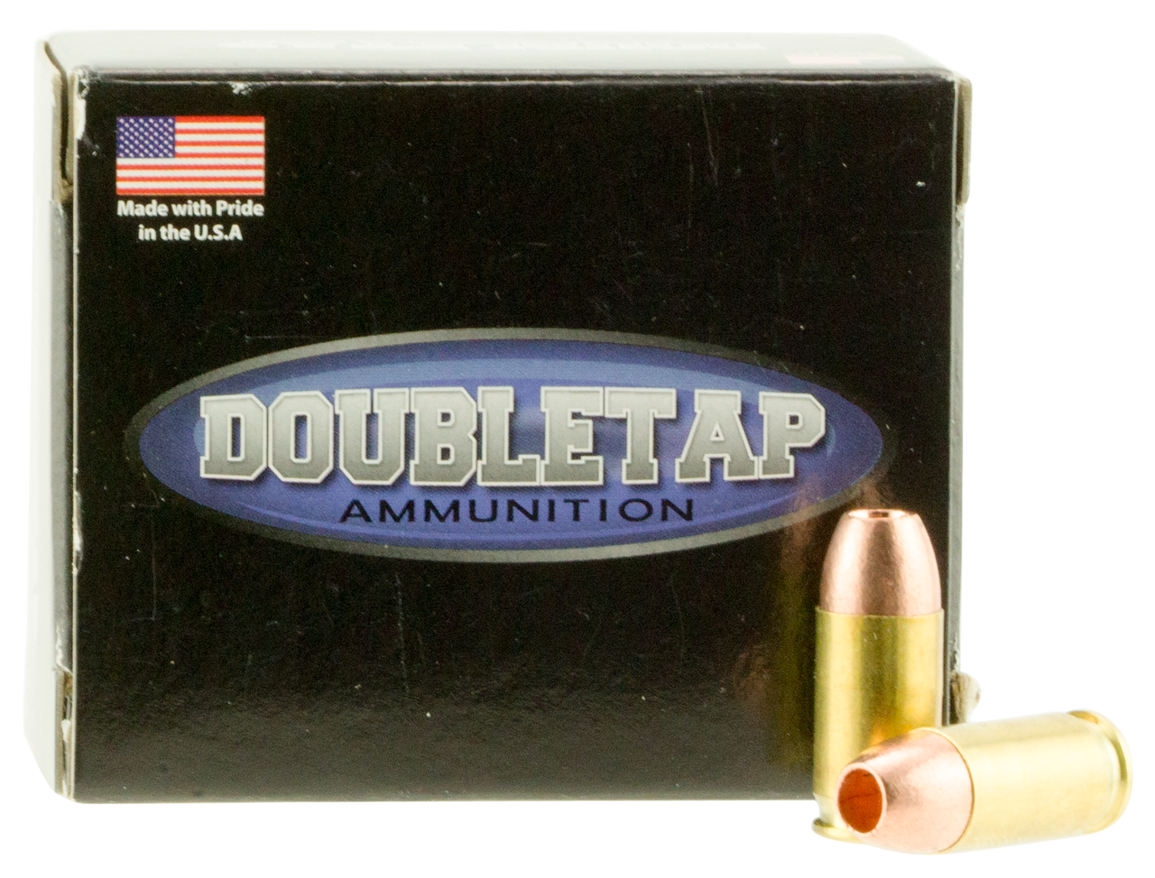 DoubleTap Ammunition .380 ACP, 80gr, Solid Copper Hollow Point, 20rd Box