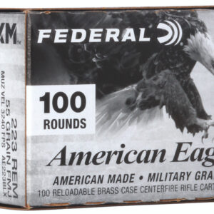 Federal American Eagle .223 Rem, 55gr, Full Metal Jacket Boat-Tail